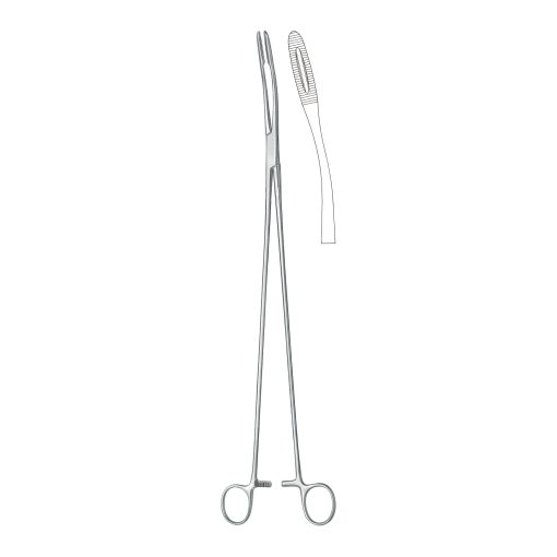 Cotton swap forceps